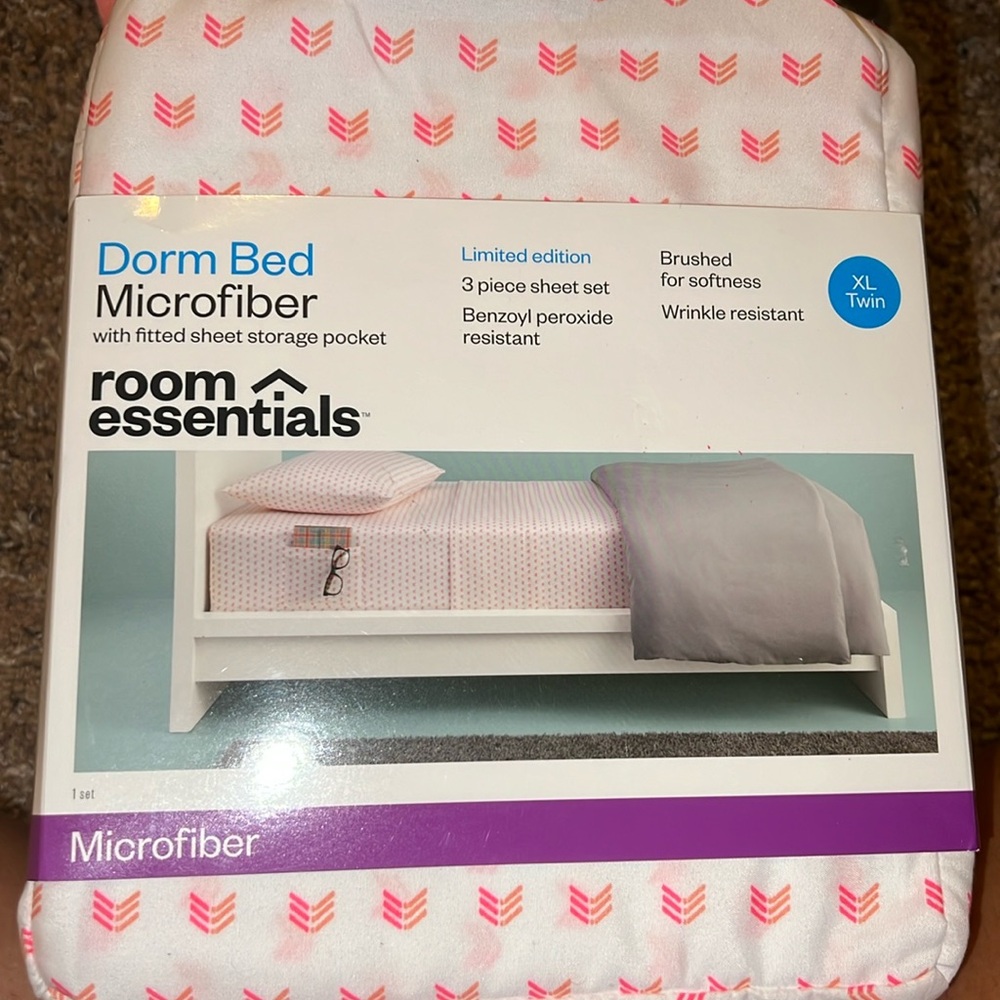 XL twin 3 pc sheet set